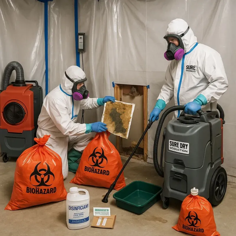 Contaminated Water Handling Protocols process in Roma, TX
