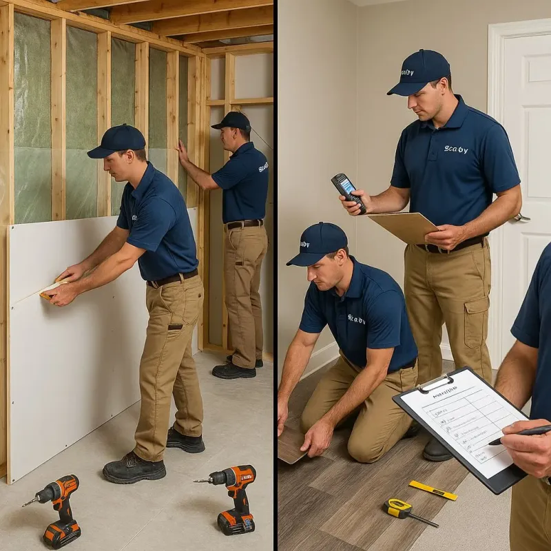 Repairs and Reconstruction process in Roma, TX