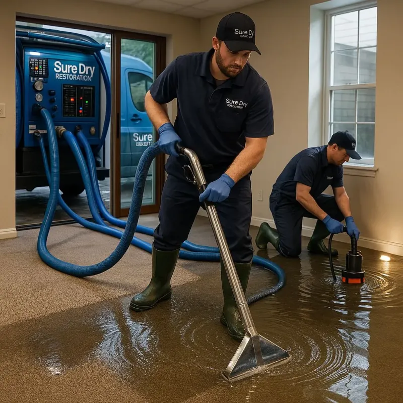 Water Extraction and Removal process in Roma, TX